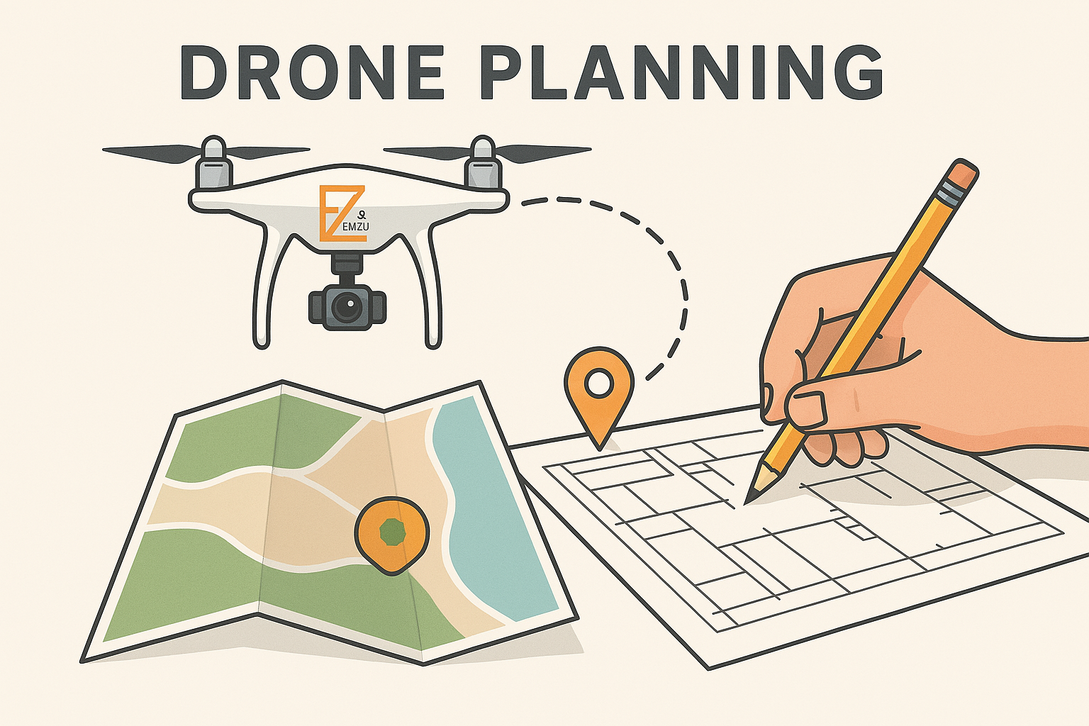 Planificación con dron